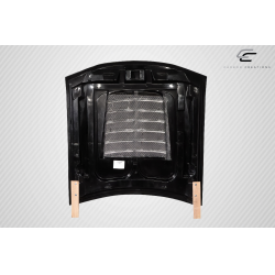 1994-1998 Ford Mustang Carbon Creations GT500 V2 Hood - 1 Piece image - 9