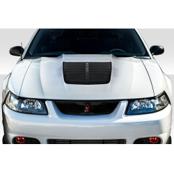 1999-2004 Ford Mustang Duraflex GT500 V2 Hood - 1 Piece image - 1