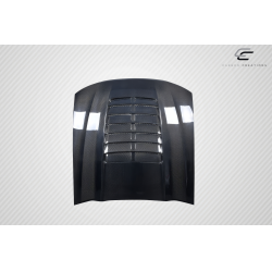 1999-2004 Ford Mustang Carbon Creations GT500 V2 Hood - 1 Piece image - 7