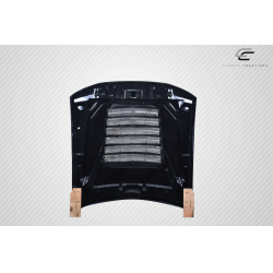 1999-2004 Ford Mustang Carbon Creations GT500 V2 Hood - 1 Piece image - 8