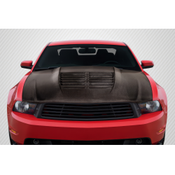 2010-2012 Ford Mustang Carbon Creations GT500 V2 Hood - 1 piece image - 1
