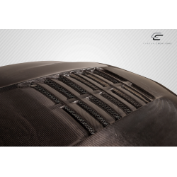 2010-2012 Ford Mustang Carbon Creations GT500 V2 Hood - 1 piece image - 6