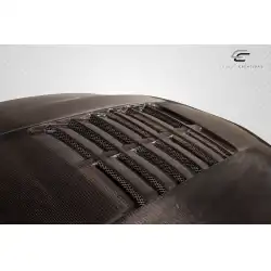 2010-2012 Ford Mustang GT500 V2 Hood - 1 piece image - 6