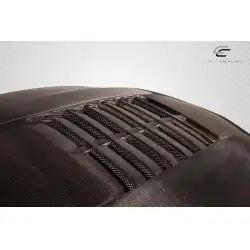 2010-2012 Ford Mustang GT500 V2 Hood - 1 piece image - 11