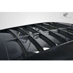 2013-2014 Ford Mustang / 2010-2014 Mustang GT500 Carbon Creations GT500 V2 Hood - 1 Piece image - 8