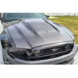 2013-2014 Ford Mustang / 2010-2014 Mustang GT500 GT500 V2 Hood - 1 Piece image - 9