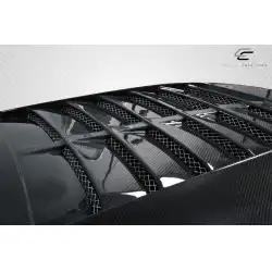 2013-2014 Ford Mustang / 2010-2014 Mustang GT500 GT500 V2 Hood - 1 Piece image - 16