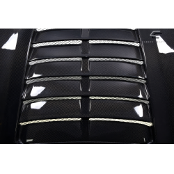 2015-2017 Ford Mustang Carbon Creations GT500 V2 Hood - 1 Piece image - 5