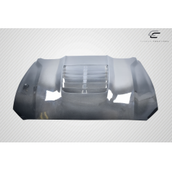 2018-2023 Ford Mustang Carbon Creations GT500 V2 Hood - 1 Piece image - 2