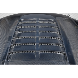 2018-2023 Ford Mustang Carbon Creations GT500 V2 Hood - 1 Piece image - 4