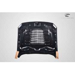 2018-2023 Ford Mustang Carbon Creations GT500 V2 Hood - 1 Piece image - 7