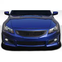 2008-2010 Honda Accord 2DR HFP V2 Look Front Lip Under Spoiler Air Dam - 1 Piece image - 1