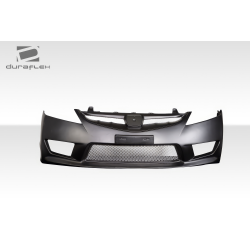 2006-2011 Honda Civic 4DR Duraflex Type R Look Front Bumper - 1 Piece image - 4