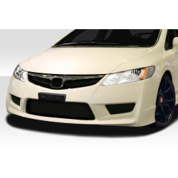 2006-2011 Honda Civic 4DR Duraflex Type R Look Front Bumper - 1 Piece image - 1