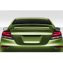 2012-2015 Honda Civic 2DR Si Look Rear Wing - 1 Piece image - 1