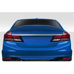 2012-2015 Honda Civic 4DR KMZ Rear Wing Spoiler - 1 Piece image - 1