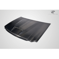 2005-2010 Jeep Grand Cherokee Carbon Creations SRT Look Hood - 1 Piece image - 3