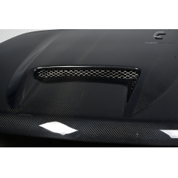2005-2010 Jeep Grand Cherokee Carbon Creations SRT Look Hood - 1 Piece image - 4