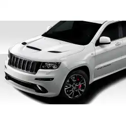 2011-2022 Jeep Grand Cherokee Hellcat Look Hood - 1 Piece image - 9