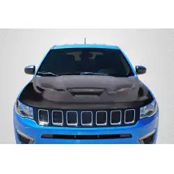 2011-2022 Jeep Grand Cherokee Hellcat Look Hood - 1 Piece image - 1