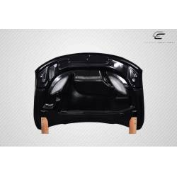 2011-2022 Jeep Grand Cherokee Carbon Creations Hellcat Look Hood - 1 Piece image - 7