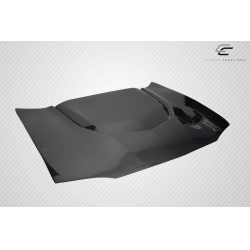1993-1997 Chevrolet Camaro Carbon Creations ZL1 Version 2 Hood - 1 Piece image - 3