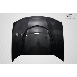 1993-1997 Chevrolet Camaro Carbon Creations ZL1 Version 2 Hood - 1 Piece image - 4