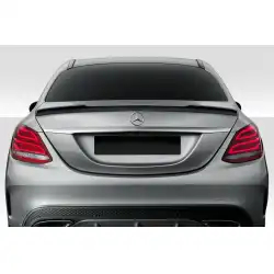2015-2021 Mercedes C Class W205 4DR Sedan VRT Rear Wing Spoiler - 1 Piece image - 1