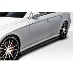 2006-2011 Mercedes CLS Class C219 W219 L Sport Side Skirt Splitters - 2 Piece image - 8