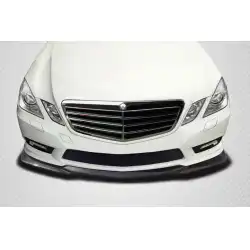 2010-2013 Mercedes E Class W212 L Sport Front Lip Spoiler - 1 Piece image - 1