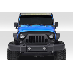2007-2018 Jeep Wrangler Duraflex Predator Grille - 1 Piece image - 1