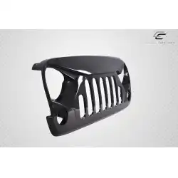 2007-2018 Jeep Wrangler Predator Carbon Fiber Grille image - 5