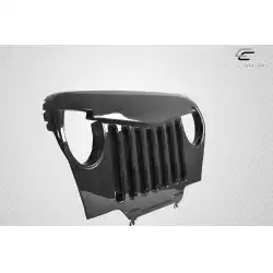 1997-2006 Jeep Wrangler Predator Grille - 1 Piece (S) image - 4