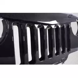 1997-2006 Jeep Wrangler Predator Grille - 1 Piece (S) image - 5
