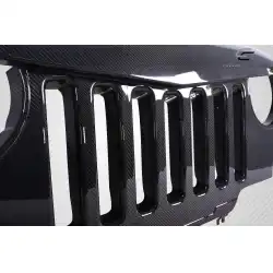 1997-2006 Jeep Wrangler Predator Carbon Fiber Grille image - 9