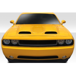 2008-2023 Dodge Challenger Duraflex Redeye Look Hood - 1 Piece image - 1