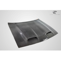 2008-2023 Dodge Challenger Carbon Creations Redeye Look Hood - 1 Piece image - 6