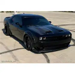 2008-2023 Dodge Challenger Redeye Look Hood - 1 Piece image - 10