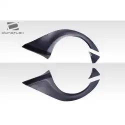 2010-2016 Hyundai Genesis Coupe 2DR MSR V2 70mm Rear Fender Flares - 4 Piece image - 3