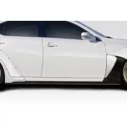 2006-2010 Lexus IS Series IS250 IS350 MSR Side Skirts Rocker Panels - 2 Piece image - 1