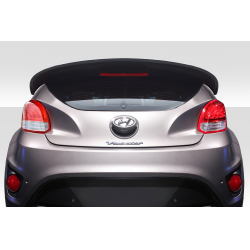 2012-2017 Hyundai Veloster Turbo Duraflex D1 Rear Wing Spoiler - 1 Piece image - 3
