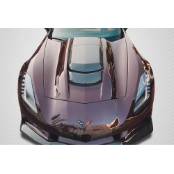 2014-2019 Chevrolet Corvette C7 Carbon Creations ZR1 Look Hood -1 Piece image - 1