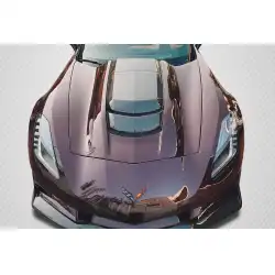 2014-2019 Chevrolet Corvette C7 ZR1 Look Hood -1 Piece image - 1