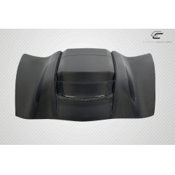 2014-2019 Chevrolet Corvette C7 Carbon Creations ZR1 Look Hood -1 Piece image - 4