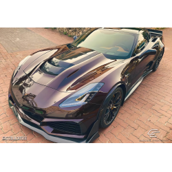 2014-2019 Chevrolet Corvette C7 Carbon Creations ZR1 Look Hood -1 Piece image - 3