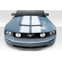 2005-2009 Ford Mustang CVX Ram Air Hood - 1 Piece image - 1
