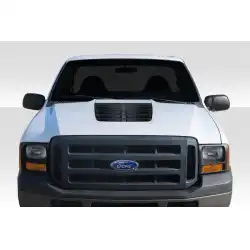 1999-2007 Ford Super Duty F250 F350 F450 F550 / 2000-2005 Ford Excursion GT500 V2 Hood - 1 Piece image - 1