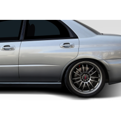 2002-2007 Subaru Impreza WRX STI 4DR Duraflex STI Look Rear Fender Flares - 4 Piece image - 3