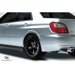 2002-2007 Subaru Impreza WRX STI 4DR Duraflex STI Look Rear Fender Flares - 4 Piece image - 1