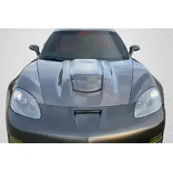 2005-2013 Chevrolet Corvette C6 ZR1 V2 Hood - 1 Piece image - 1